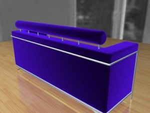 three seater 02 3D Model