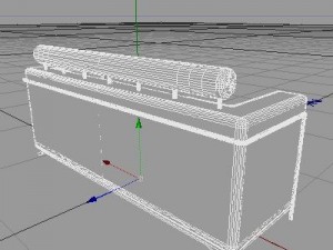 three seater 02 3D Model