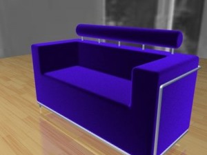 two seater 02 Model 3D