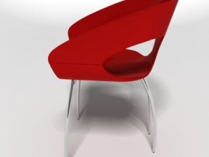 chair 3D मॉडल