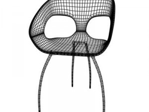 chair 3D मॉडल
