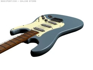 electric guitar 3D Model