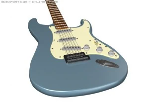 electric guitar 3D Model