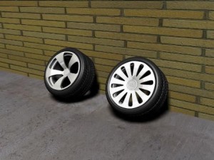 tires Model 3D