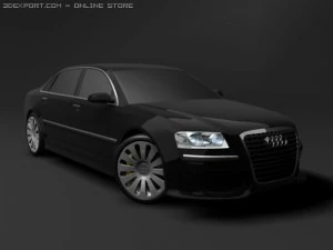 audi rs8 3D Model