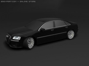 audi rs8 Model 3D