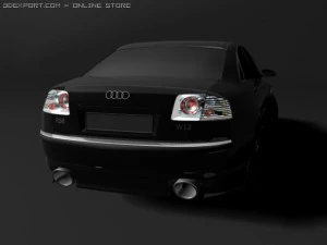 audi rs8 3D Model