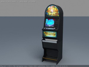 games avtomat 3D Model