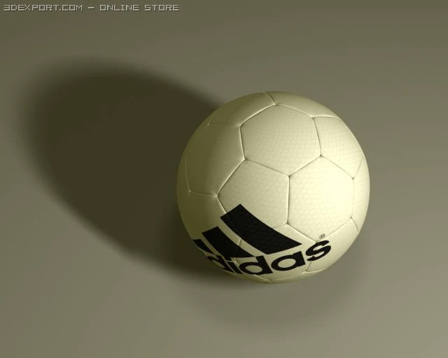 soccer ball 3D Model .c4d .max .obj .3ds .fbx .stl .blend