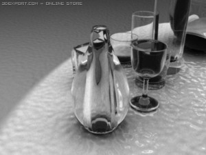 glass collection 3D Model