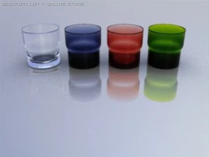 glass collection 3D Model