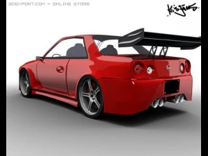 nissan skyline 3D Model