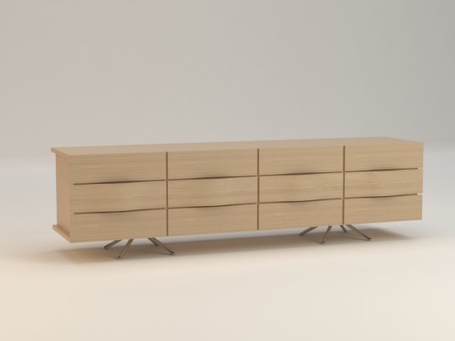 ottawa sideboard Modelo 3D .c4d .max .obj .3ds .fbx .stl .blend 