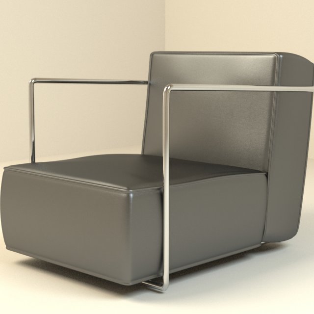 abc armchair Modello 3D .c4d .max .obj .3ds .fbx .stl .blend 