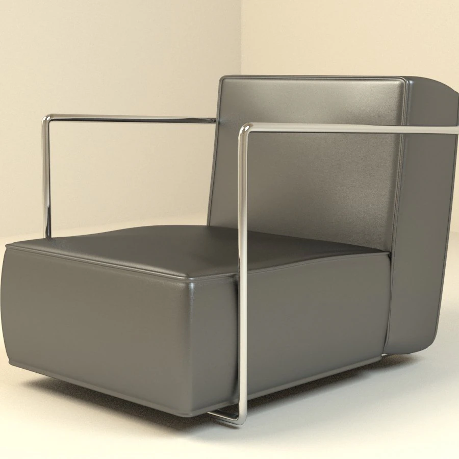 abc armchair 3D Model .c4d .max .obj .3ds .fbx .stl .blend 