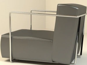 abc armchair 3D Model