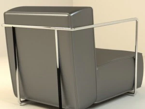 abc armchair 3D Model