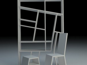 creative shelf Modelo 3D