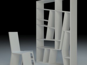 creative shelf Modelo 3D