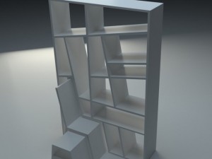 creative shelf Modelo 3D