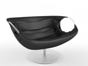 smock armchair 3D Model