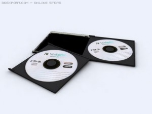 cd - slim 3D Model
