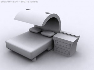 bed Modelo 3D