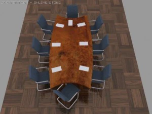 office conference 3D Model