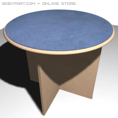 table basse Modèle 3D .c4d .max .obj .3ds .fbx .stl .blend 