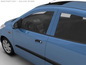 2008 hyundai i10 Modello 3D