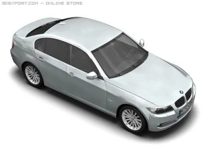2008 bmw 3 series 3D Model