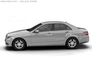 2010 mercedes benz eclass 3D Model