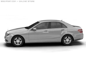 2010 mercedes benz eclass 3D Model
