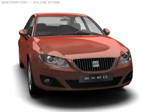 2010 seat exeo 3D Model