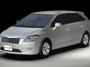 Тойота Марк Х Зио 2008г. 3D Модель