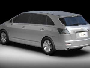 2008 toyota mark x zio 3D 모델