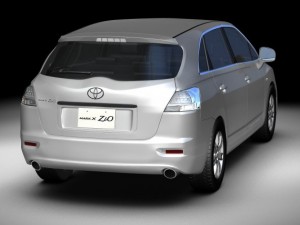 2008 toyota mark x zio 3D 모델