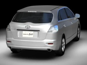 2008 toyota mark x zio 3D Model