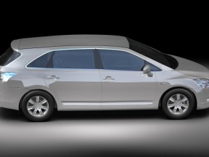 2008 toyota mark x zio 3D 모델