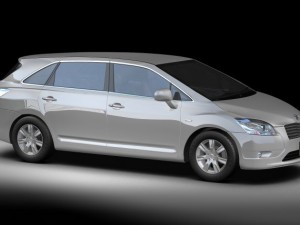 2008 toyota mark x zio 3D 모델
