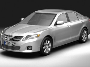 2010 toyota camry 3D Модель