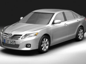 Тойота Камри 2010г. 3D Модель