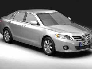 2010 toyota camry Modèle 3D