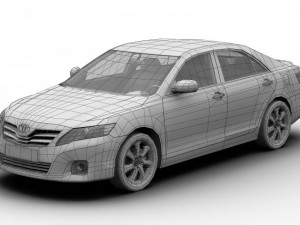 2010 toyota camry Modèle 3D