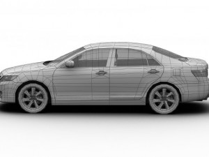 2010 toyota camry Modèle 3D