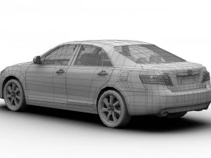 2010 toyota camry 3D Model