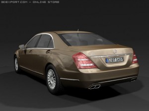 2010 mercedes benz s class Modelo 3D
