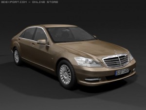 2010 mercedes benz s class Modelo 3D