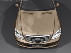 2010 mercedes benz s class Modelo 3D