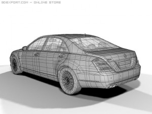 2010 mercedes benz s class Modelo 3D